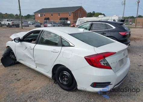 2019 Honda Civic Ex from USA, damaged, VIN JHMFC1F36KX007455
